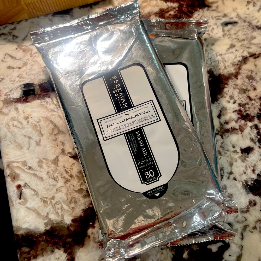 Beekman 1802 2-Piece Goat Milk Face Wipes